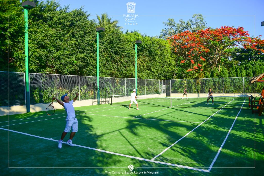 Sân Tennis Miễn Phí Tại Furama Resort Đà Nẵng